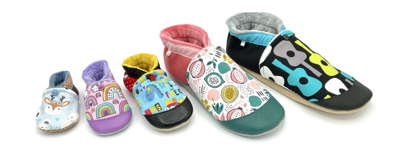 Les chaussons en stock