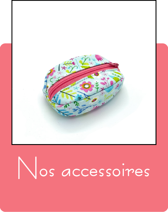 Bijoux et maroquinerie en cuir et tissu, porte monnaies - Dont Forget Melanie