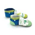Chaussons enfant cuir Croco doublure été ou hiver - Dont Forget Melanie