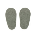Semelles chaudes en feutre pour chaussons semelles cuir - Dont Forget Melanie