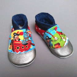 Créez vos chaussons en cuir souple et tissu