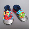 Créez vos chaussons en cuir souple et tissu