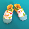 Créez vos chaussons en cuir souple et tissu