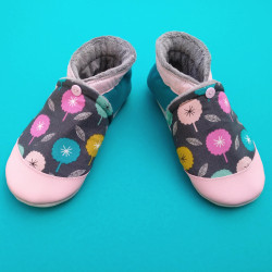 Créez vos chaussons en cuir souple et tissu