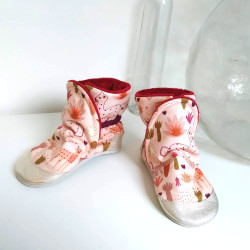 Créez vos chaussons en cuir souple et tissu