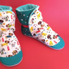 Créez vos chaussons en cuir souple et tissu