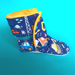 Créez vos chaussons en cuir souple et tissu