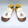 Créez vos chaussons  en cuir souple et tissu