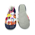 Chaussons adulte semelles cuir antidérapante légers visages femmes monde - Dont Forget Melanie