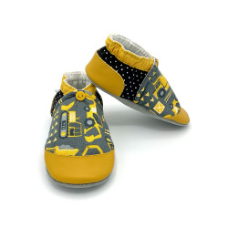 Créez vos chaussons en cuir souple et tissu