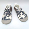Créez vos chaussons  en cuir souple et tissu