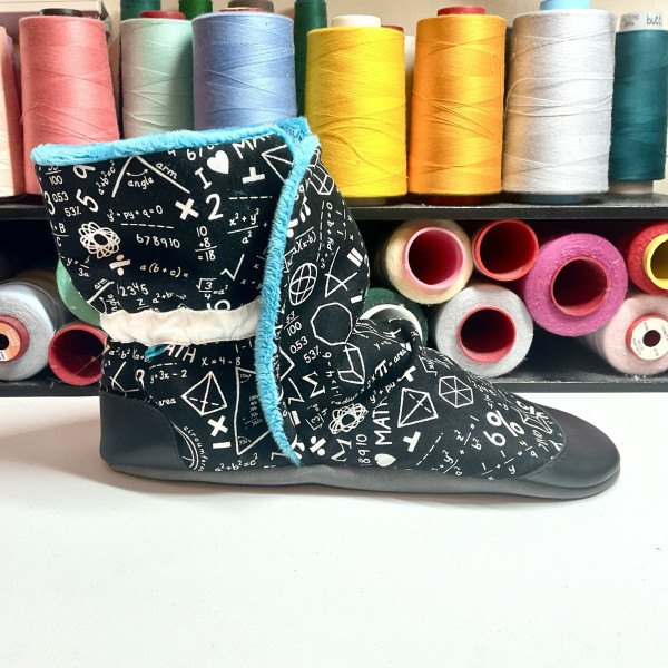 Chaussons bottes –  Cuir souple – Personnalisation – Grandes pointures