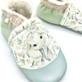 Chaussons doux romantiques fleurs pastel - Dont Forget Melanie