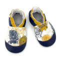 Chaussons semelles nubuck rigolos colorés animaux lions - Dont Forget Melanie