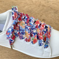 Paire lacets petites fleurs fantaisie baskets - Dont Forget Melanie