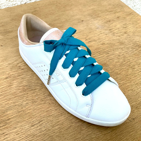 Lacets couleur bleu canard - Dont Forget Melanie