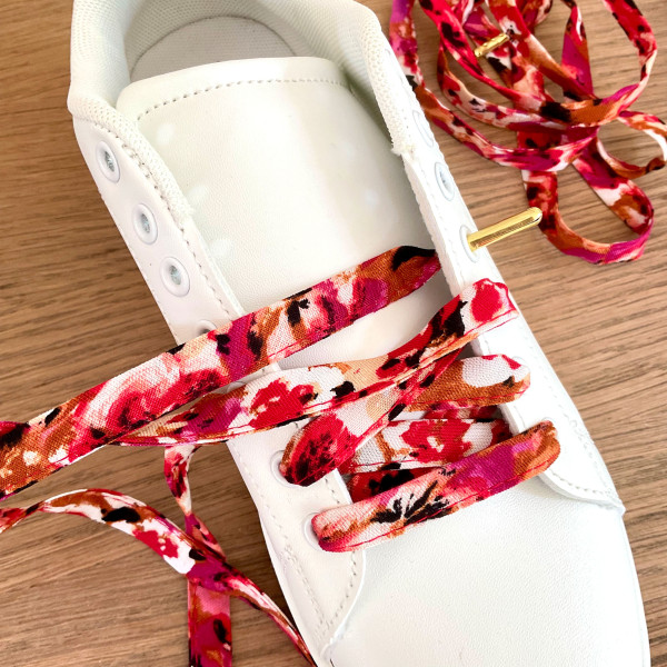 lacets style original baskets rouge brun bordeaux - Dont Forget Melanie