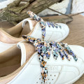 Lacets fantaisie en tissu fleuri  | Dont Forget Melanie