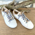 Lacets fantaisie en tissu fleuri  | Dont Forget Melanie