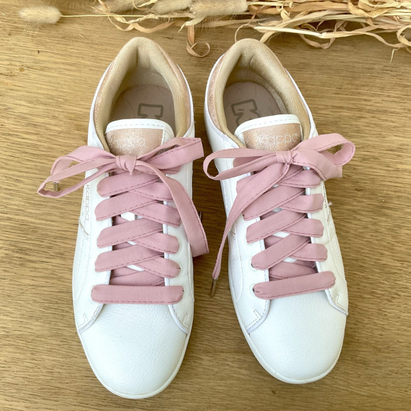 Lacets tissu | Rose poudré | Dont Forget Melanie