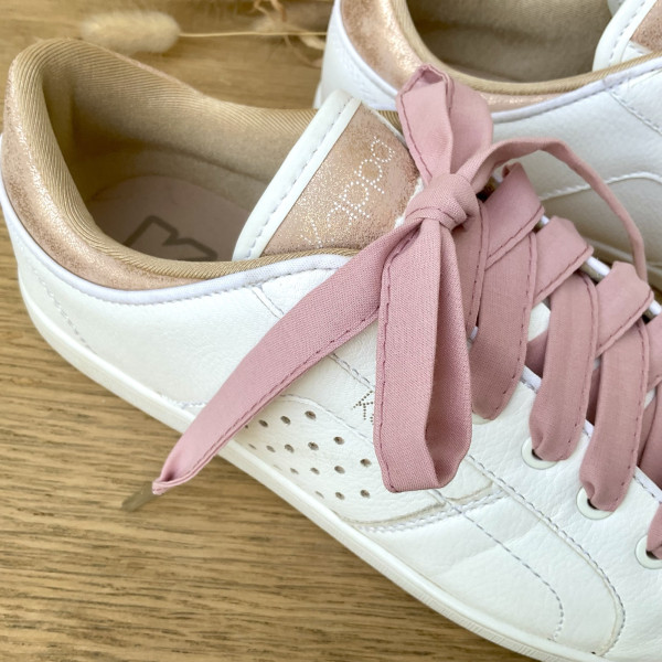 Lacets tissu | Rose poudré | Dont Forget Melanie