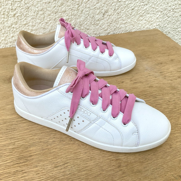 Lacets roses | Fabrication française | Dont Forget Melanie