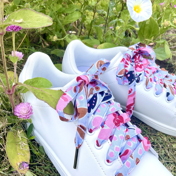 Lacets originaux en tissu| Modèle Fadango | Dont Forget Melanie
