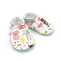 Chaussons bébé Emy tissu rose bleu pastel baby shower fille - Dont Forget Melanie