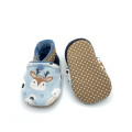 Chaussons bébé Soan fourrés bleu pastel panda faon lapin - Dont Forget Melanie