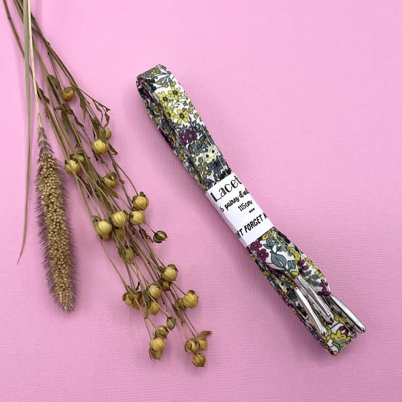 Lacet Chaussure Longueur Lacets Trous Lacets Sacha Tissu Fleuri