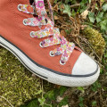 Lacets originaux tissu chaussures converse - Dont Forget Melanie