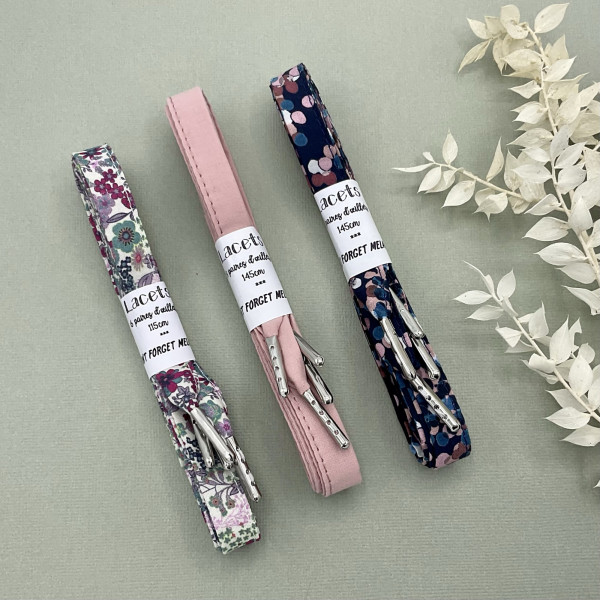 Lacets français tissus fleurs - Dont Forget Melanie