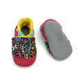 Chaussons premiers pas bébé Marie semelles antidérapante croûte de cuir - Dont Forget Melanie