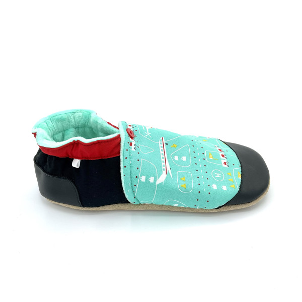 Chaussons homme Eole – Motif aéroport graphique